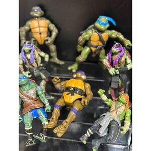Teenage Mutant Ninja Turtles Action Figure Lot Collection Set